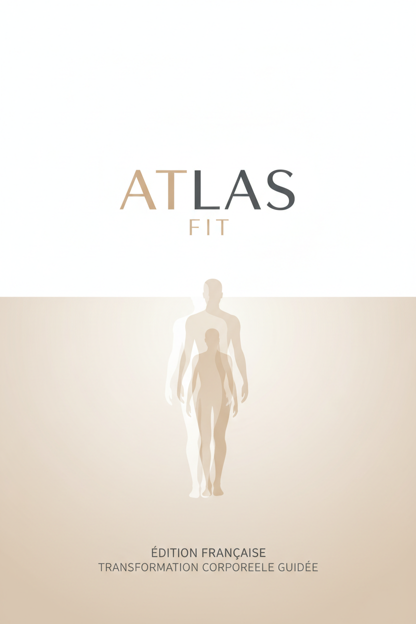 Couverture Ebook Atlas Fit - Programme de transformation corporelle